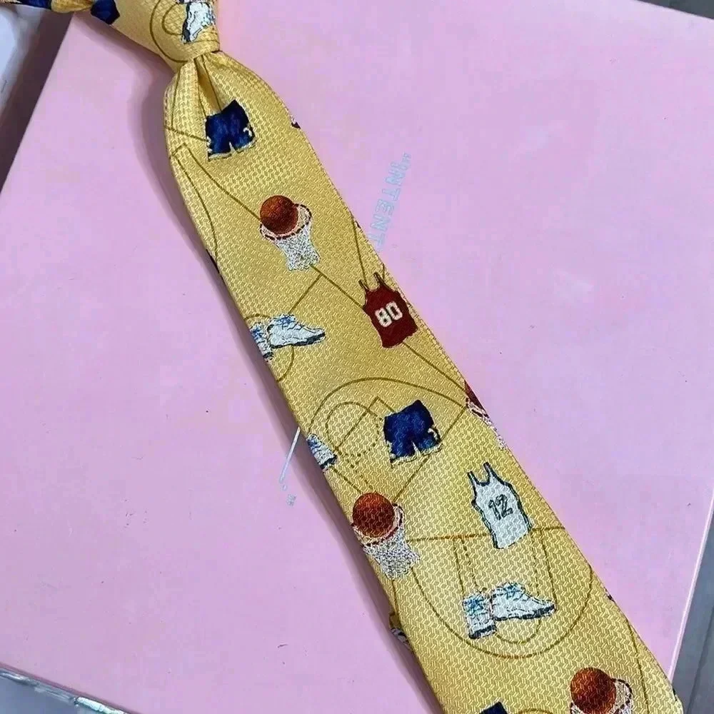 Talbots Kids Silk Basketball Tie